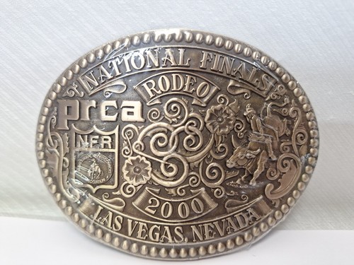 Nfr belt buckle 2000 - belt, montana