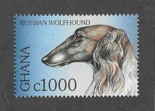 Dog Art Head Study Postage