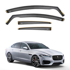 ISPEED Wind Deflectors for Jaguar XF MK2 2016-2024 4-Door Saloon 4pc Set Visors