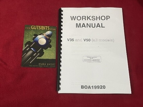 Moto guzzi workshop manual - guzzi,