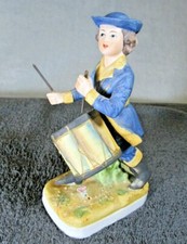 Vintage Collectable Lefton China Porcelain Drummer Boy Figurine