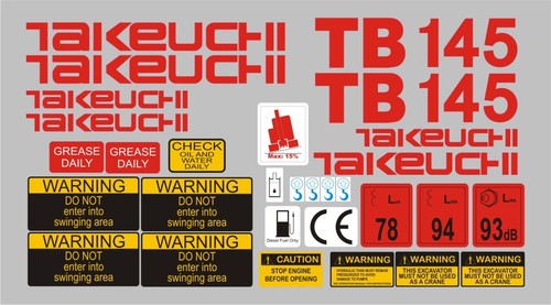 Takeuchi 145 mini - 145, digger