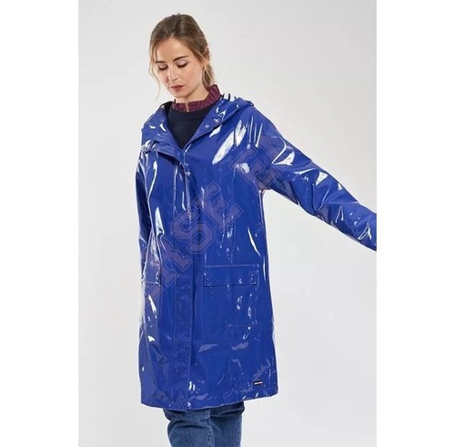 Women pvc leather - women's, trench