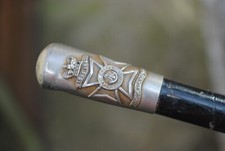 First Surrey Rifles Victorian swagger stick