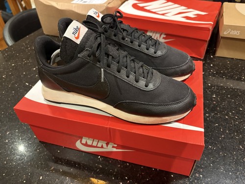 Nike tailwind black leather - nike,