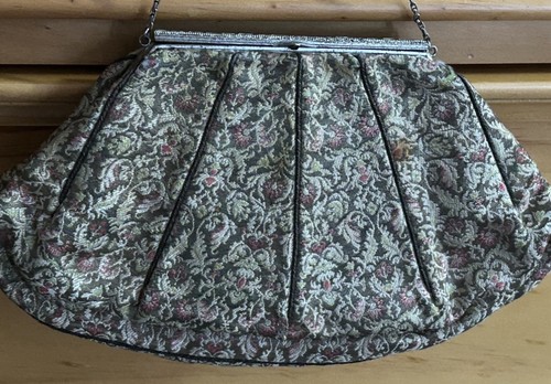 Antique victorian tapestry - antique,
