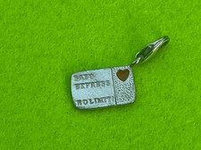 Thomas Sabo Silver “Credit Card” With Red Heart  Charm