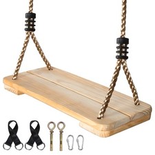 Wood Tree Swing Seat, Wooden