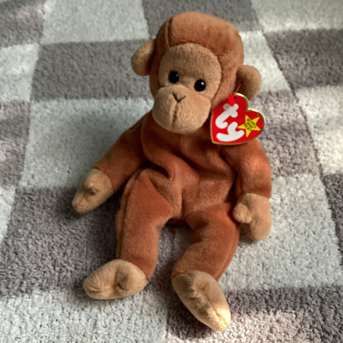 Beanie babies bongo monkey - beanie,