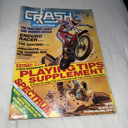 Crash magazine issue may - crash,