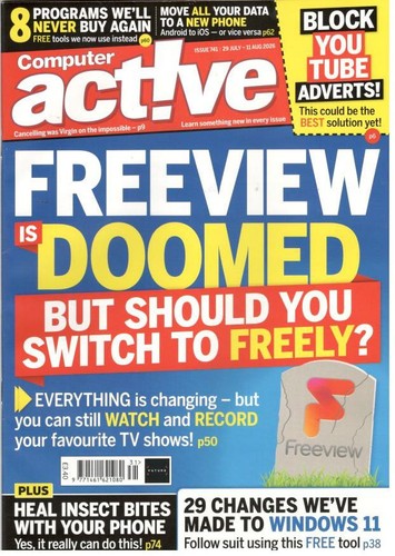 Computer active magazine issue - computer,