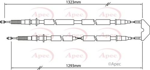 Apec rear brake - apec, for
