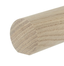 Solid White Oak Mopstick 44mm
