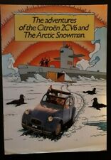 Citroen 2CV6 Brochure 1985 Special & Charleston 'Tin Tin and the Arctic Snowman'
