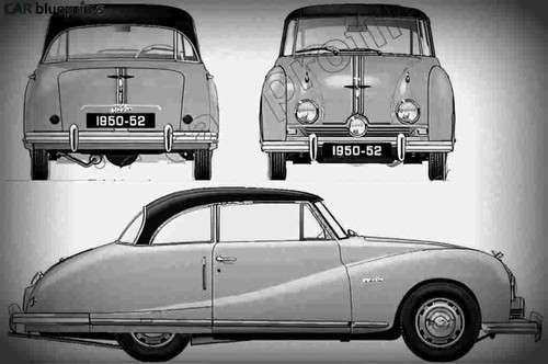 Austin a90 atlantic coupe 1950 - austin,