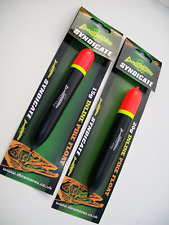 2 x Assorted Dinsmores Syndicate Inline Pike Floats. 15g &20g. 1 of each,