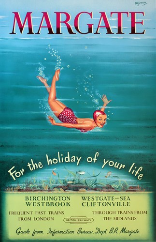 Tx540 vintage margate travel - vintage,