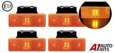 4 Led 12v Orange Side Marker