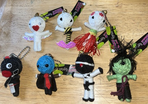 Voodoo doll keyring bundle - keyring,