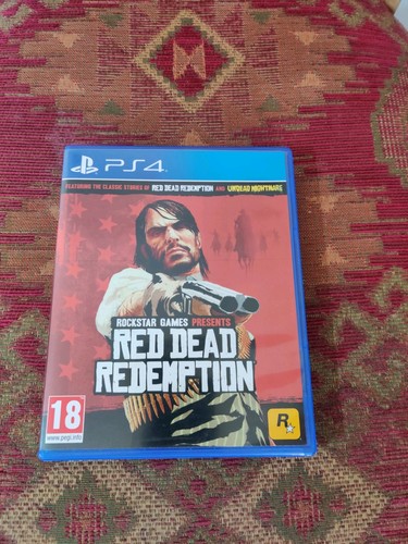 Red dead redemption ps4 game - red,