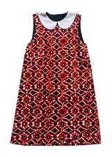 Vintage Retro 60s Twiggy Style Mini Mod Dress size 8
