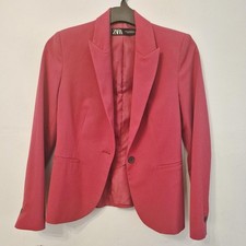 Zara Womans Bright Hot Pink