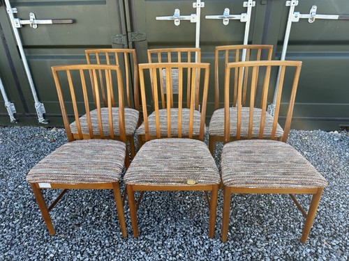 Retro teak set - teak, six