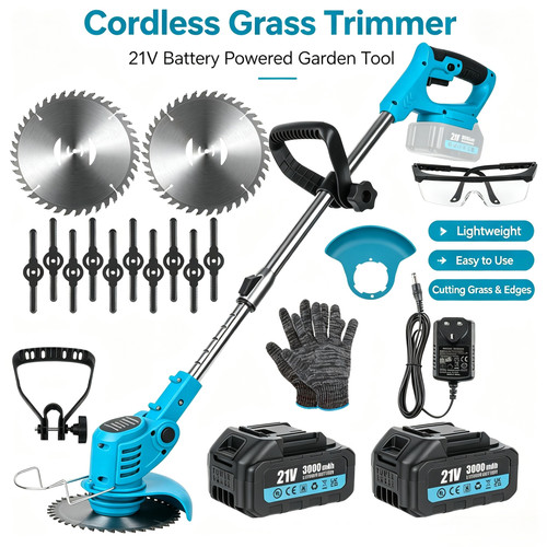 21v cordless grass - grass, trimmer