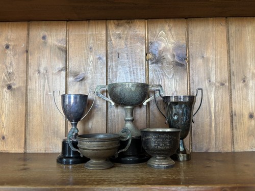 Vintage silver plate - x,