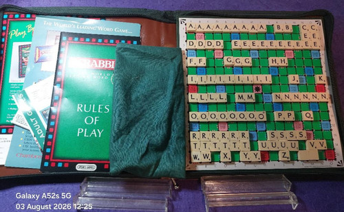 Vintage spears travel scrabble - vintage,