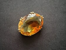 Vintage Ombre Amber Orange
