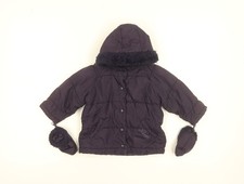 Next Unisex Baby Purple Hooded