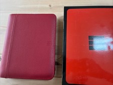 ORGANISER-FINOCAM ZIPPED RED