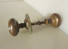 Victorian brass door knobs - victorian,
