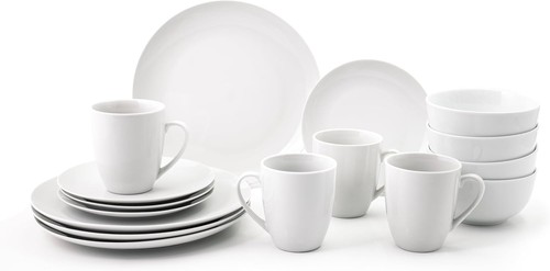 16pc dinnerware porcelain - dinnerware,