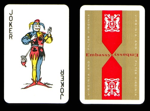 Joker playing card - 1, x