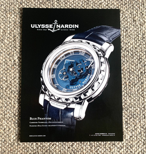 Ulysse nardin blue phantom - nardin,