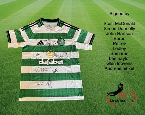 Celtic legends signed shirt - legends,