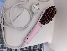 heated brush hair straighteners