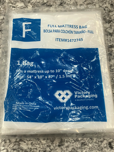 Full mattress bag never - mattress,