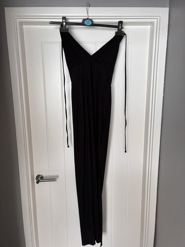 River island black halter - river,