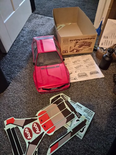 Tamiya audi quattro - tamiya, rallye