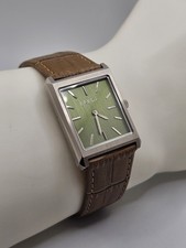 BREDA Mens Analog Tank Watch