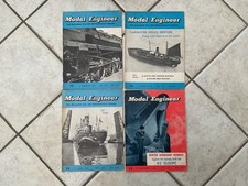 4 Vintage Model Engineer Magazines from 1962