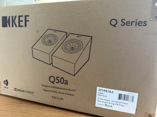 New kef q50a - atmos, speakers