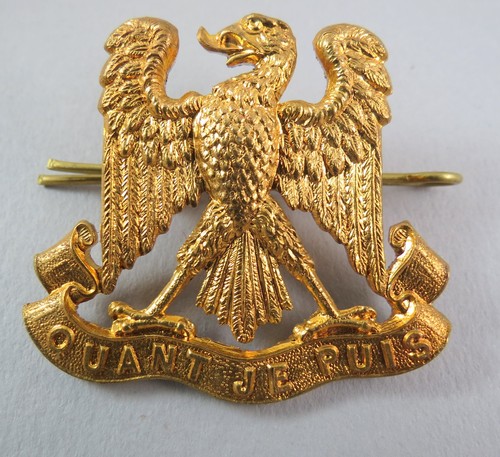 Military brass badge - brass,