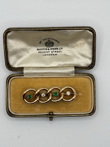 Victorian antique emerald and - antique,