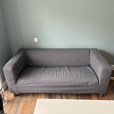 IKEA Klippan 2 Seat Sofa with grey removable cover