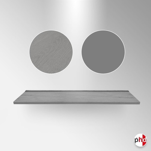 Wooden shelf aluminum bracket - wooden,