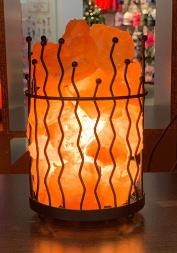 New himalayan salt - salt, lamp